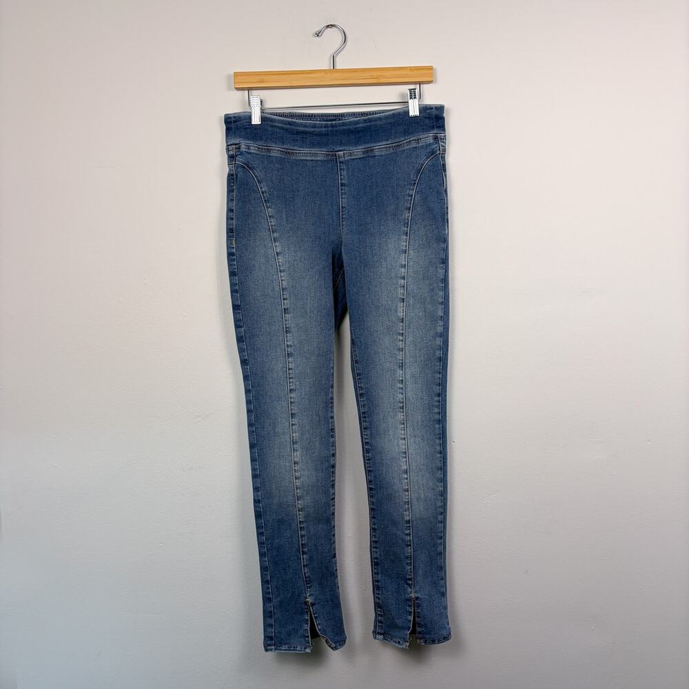 Free People We The Free Split Hem Pull On Jean Small